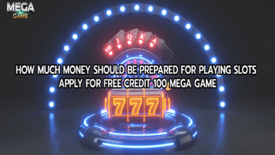 How much money should be prepared for playing slots Apply for free credit 100 MEGA GAME