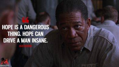 hope is a dangerous thing quote
